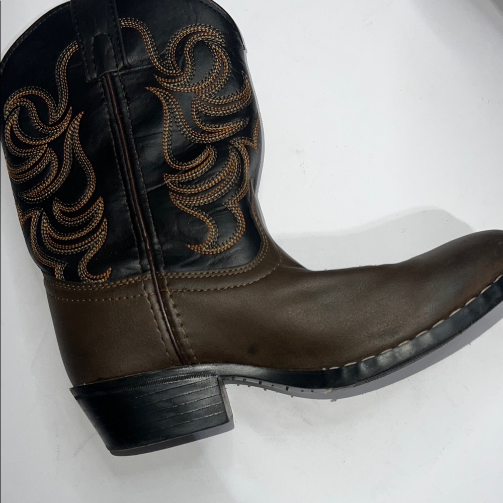 Kids Smokey Mountain Cowboy Boots size 2.5 - Picture 6 of 9